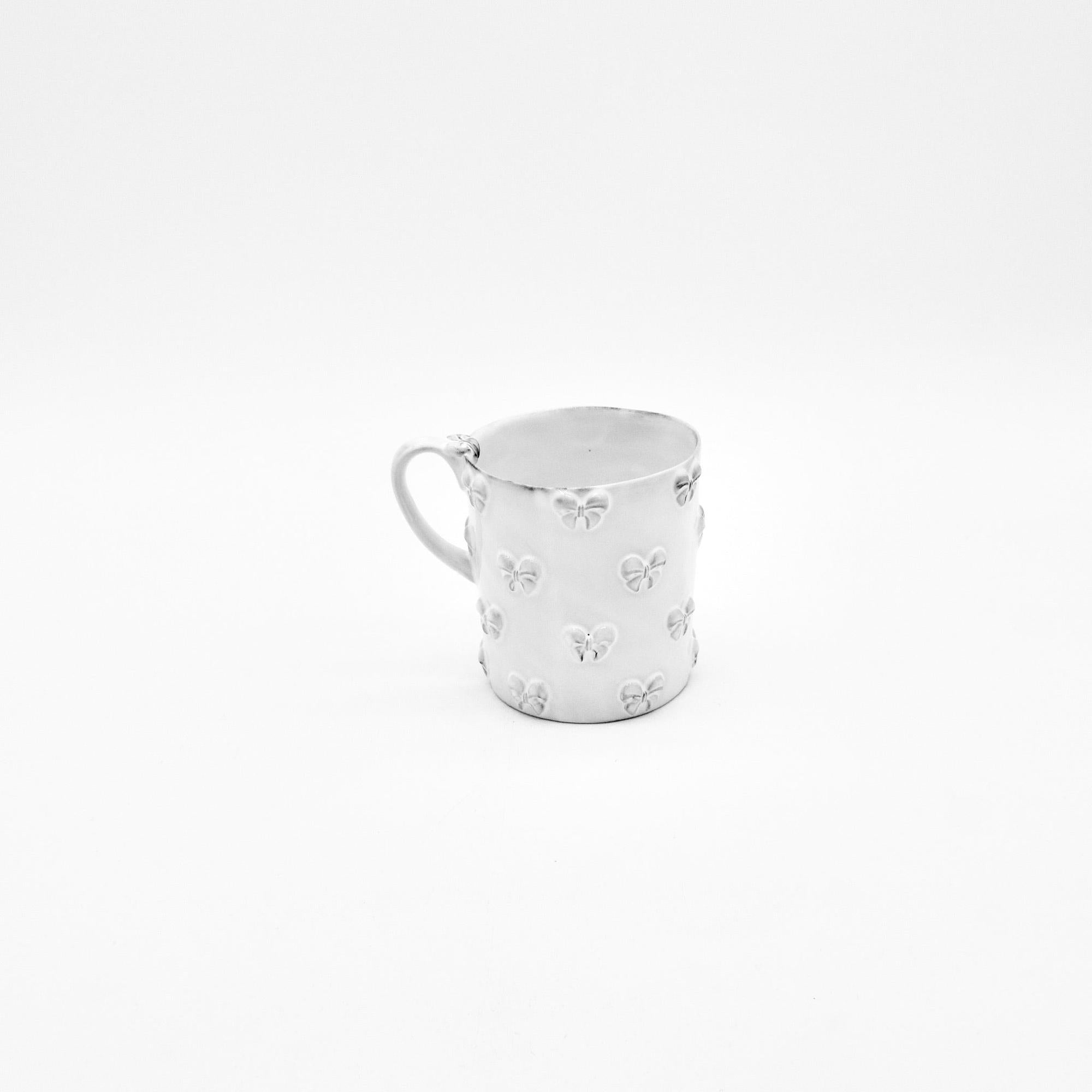 Nœud-Nœud mug with handle-L (12x8,5 H10)-CARRON-Paris