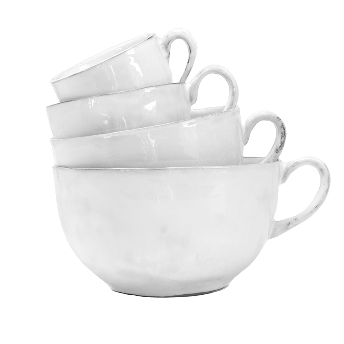 Paris cup with handle - handmade French faience by CARRON Paris