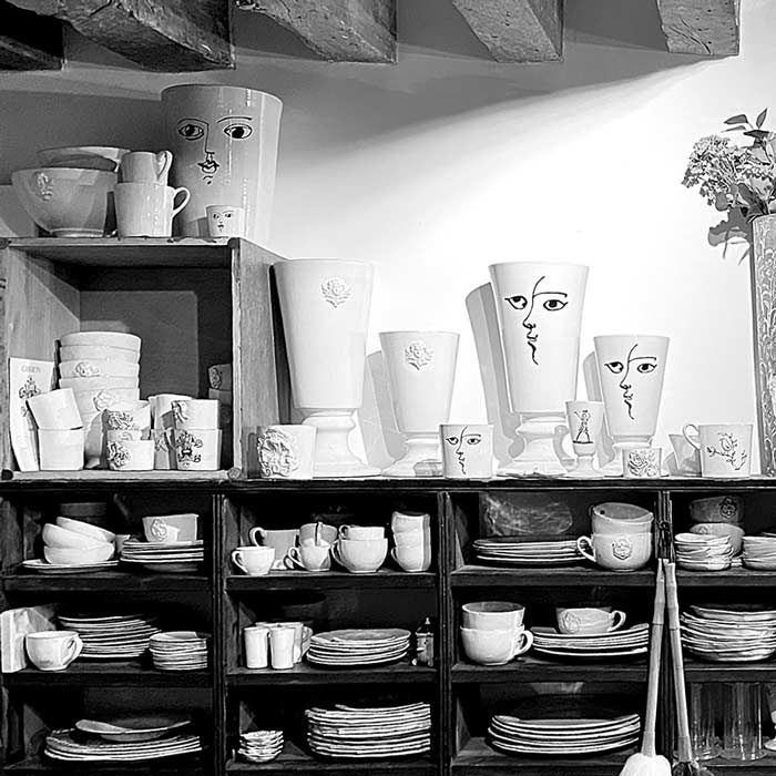 CARRON Paris showroom of handmade ceramics in Paris