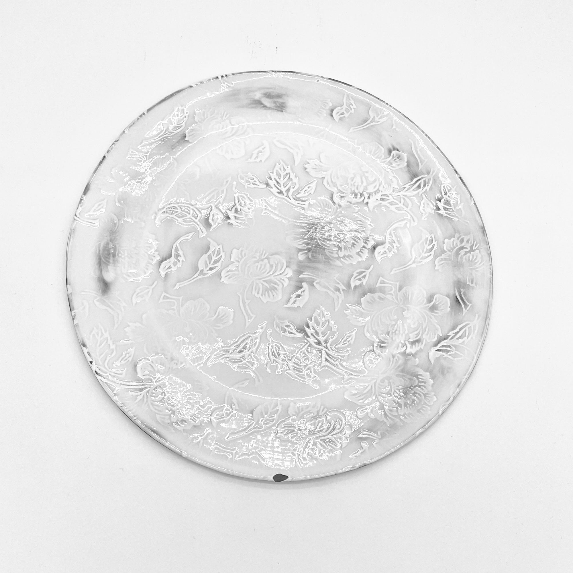 Pivoine plate-CARRON-Paris