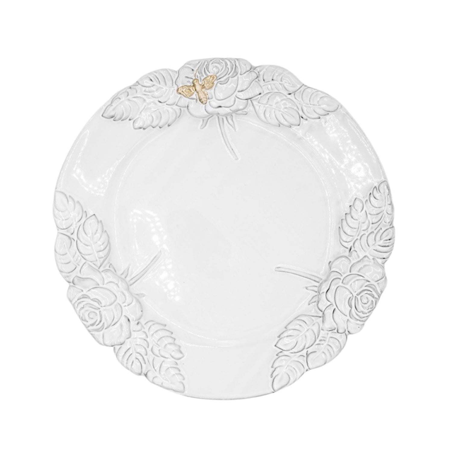 Rose plate-CARRON-Paris