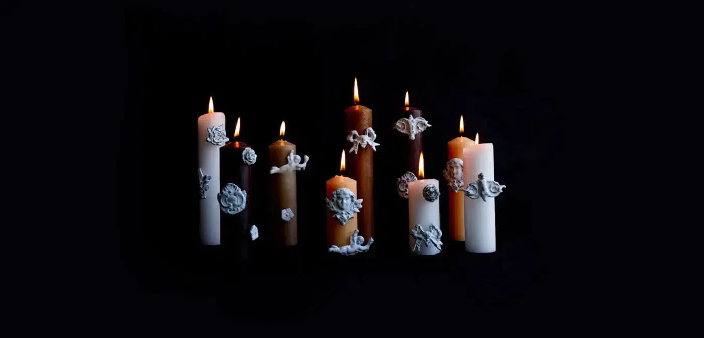 The candles & censers-Design Mathilde Carron-Astier de Villatte