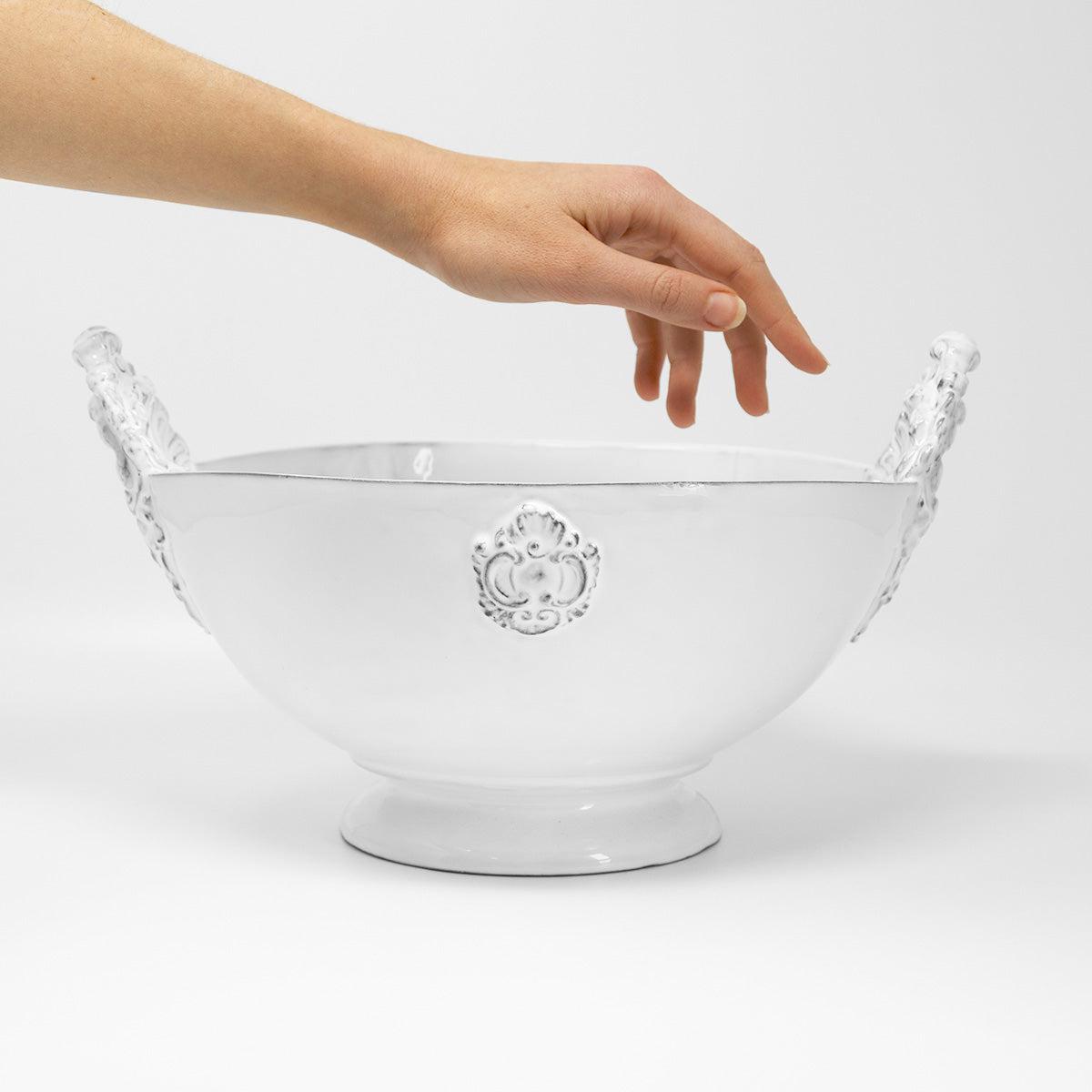 Charles serving bowl with handle-33x33x18cm-CARRON-Paris