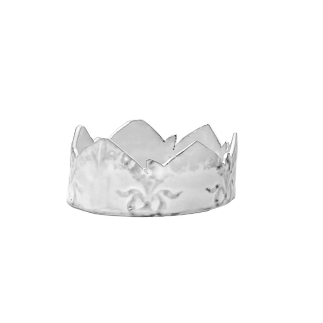 Couronne candle holder-Chiseled floral crown / 4x8.5⌀-CARRON-Paris