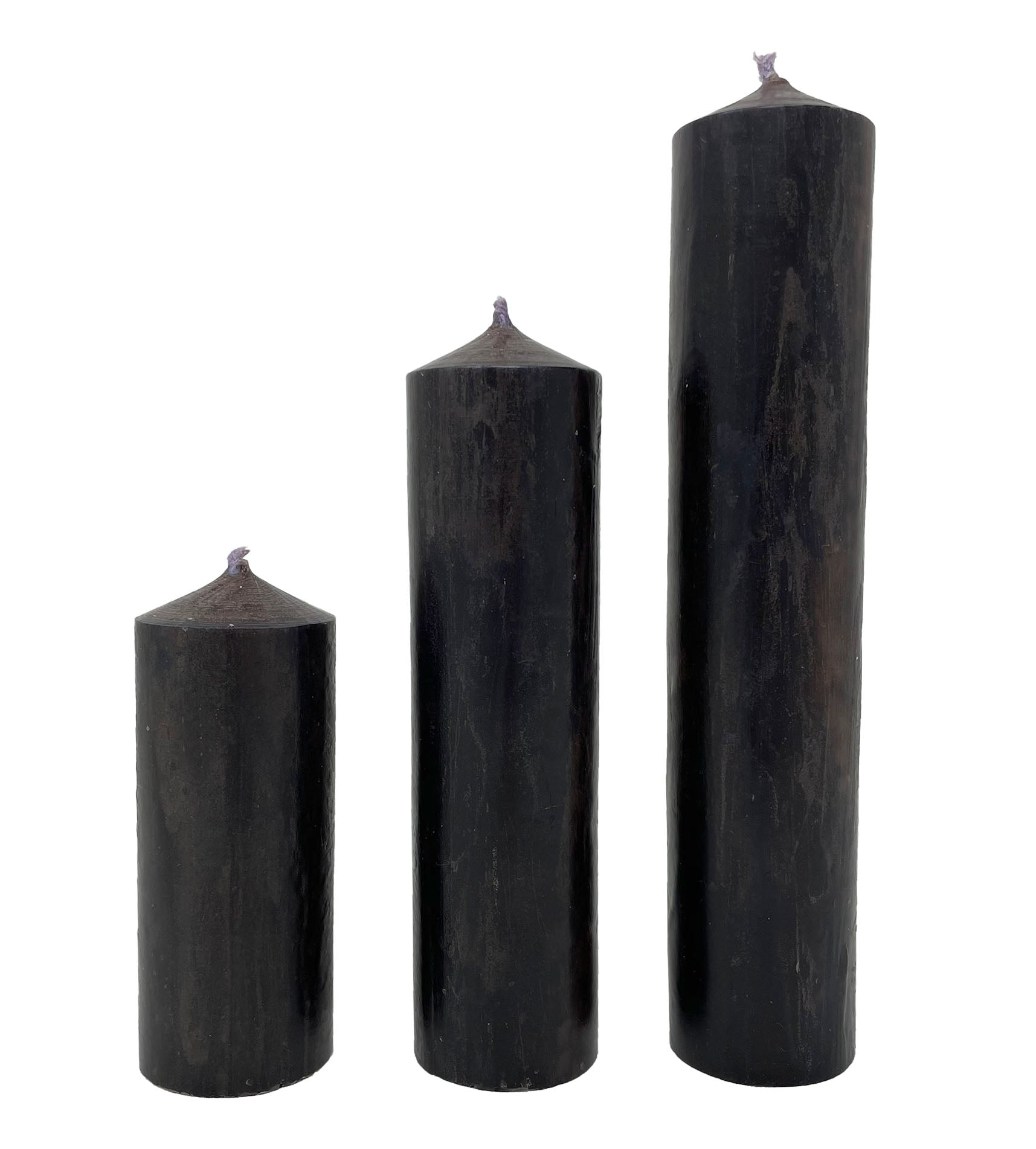 Cylindrical candle-Black-CARRON-Paris