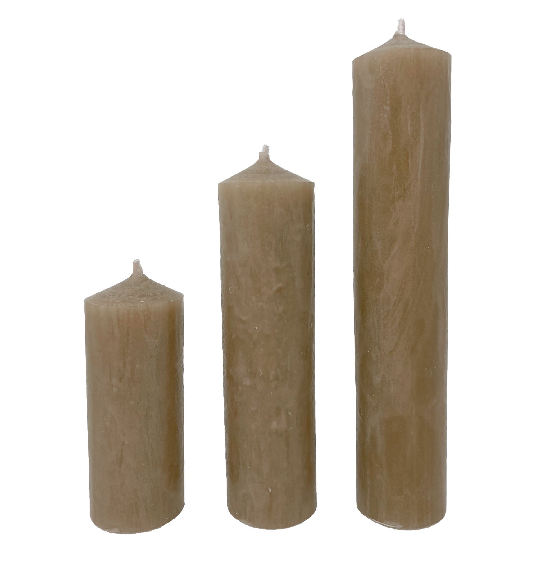 Cylindrical candle-Linen-CARRON-Paris