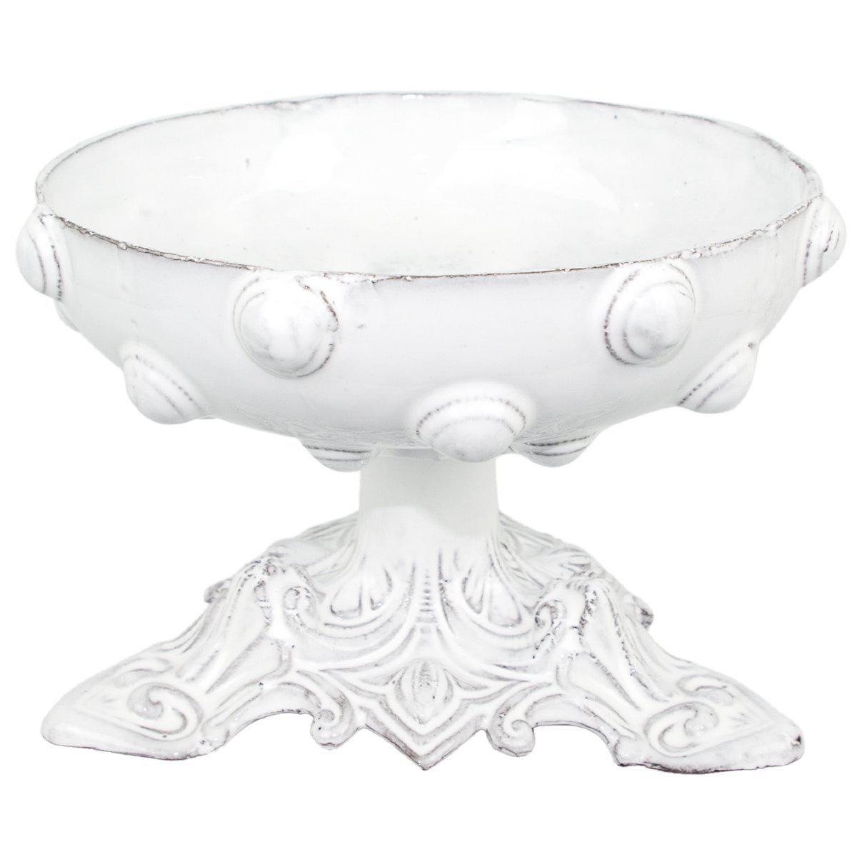 Mademoiselle footed bowl-20x20x15cm-Handmade in France by CARRON