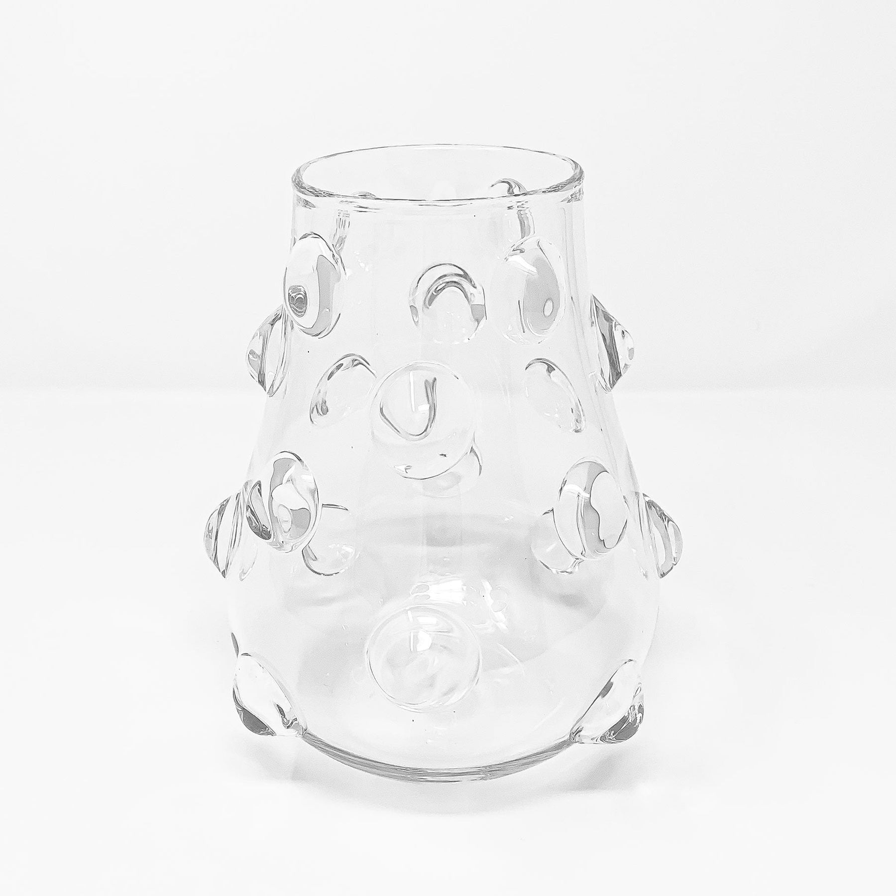 Mademoiselle glass vase-S (⌀15 H19cm)-CARRON-Paris