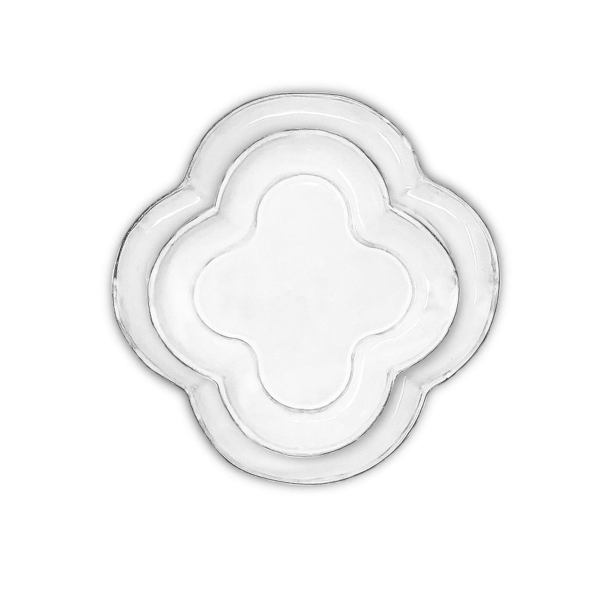 Mademoiselle handmade plate | French ceramic dinner plate | CARRON Paris