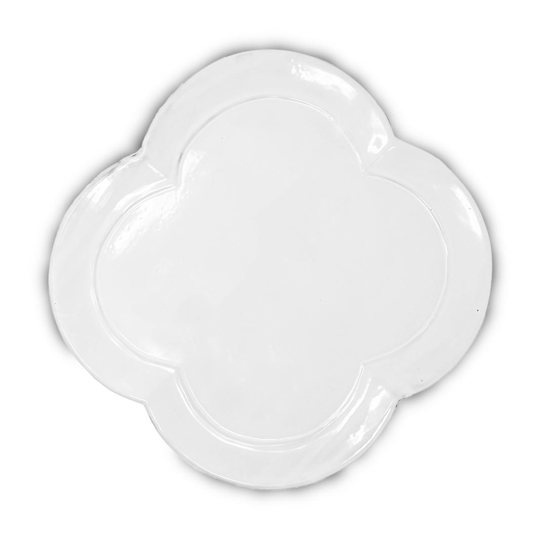 Mademoiselle plate-Large flat plate ⌀33 H1-CARRON-Paris