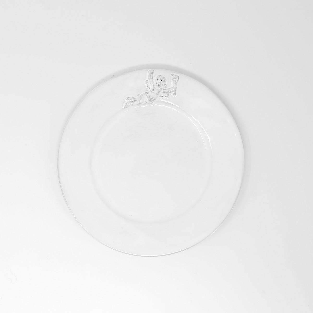 Mon Ange Plate-Dessert plate ⌀20 H1,5-CARRON-Paris