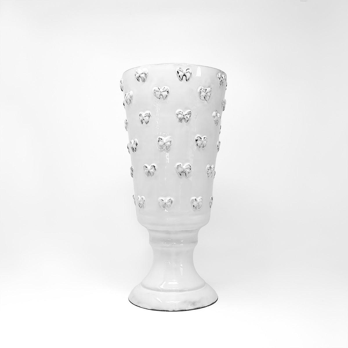 Nœud-Nœud footed vase-CARRON-Paris