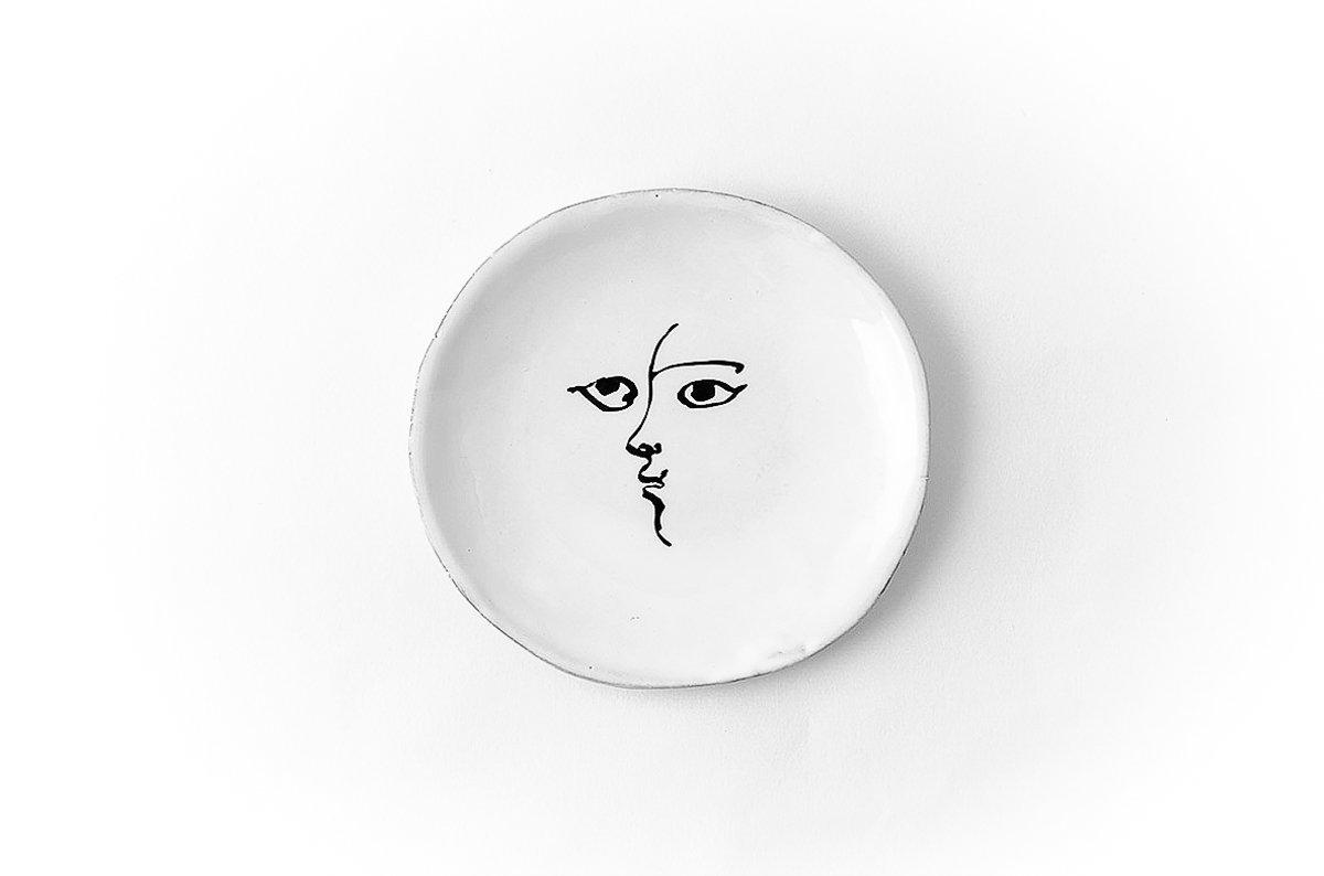 Toi et moi plate-Handmade in France by CARRON